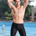 thumbnail image 1 of Traje de baño para hombres, pantalones cortos de baño para hombres, traje de baño para hombres, secado rápido, respetuoso con la piel, delgado, transpirable, para nadar,, 1 of 8