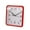 As Shown, variant on Zcyifa Wall Clock Square Wall Clock Simple Wall Decorative Clock Art Decor Wall Clock for Home Office Living Room Bedroom (Random Color, No Battery)