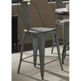 thumbnail image 2 of Liberty Furniture Vintage Bow Back Counter Chair - Green, 2 of 2