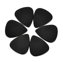Heavy 0.96mm 351 Shape Blank Guitar Picks Plectrums Celluloid Solid Black PACK of 100Pcs