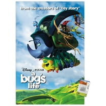 Disney Pixar A Bug's Life - One Sheet Wall Poster with Pushpins, 22.375" x 34"