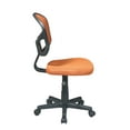 thumbnail image 3 of Chaise d’appoint orange OSP Designs à dossier résille, 3 of 3