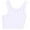 White, variant on Jiyugala Fashion Compression Chest Binder Women Sleeveless Vest Solid Short Tank Tops