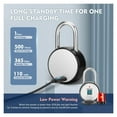 thumbnail image 4 of Tuya Smart Fingerprint Padlock Electronic Door Lock APP Remote Unlock Waterproof Security Protection ,More Secure, 4 of 6