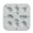 B, variant on XINGAG Silicone Lollipop Mold, Non-Stick Chocolate Candy Gelatin Fudge Ice Cube Tray for Party Wedding