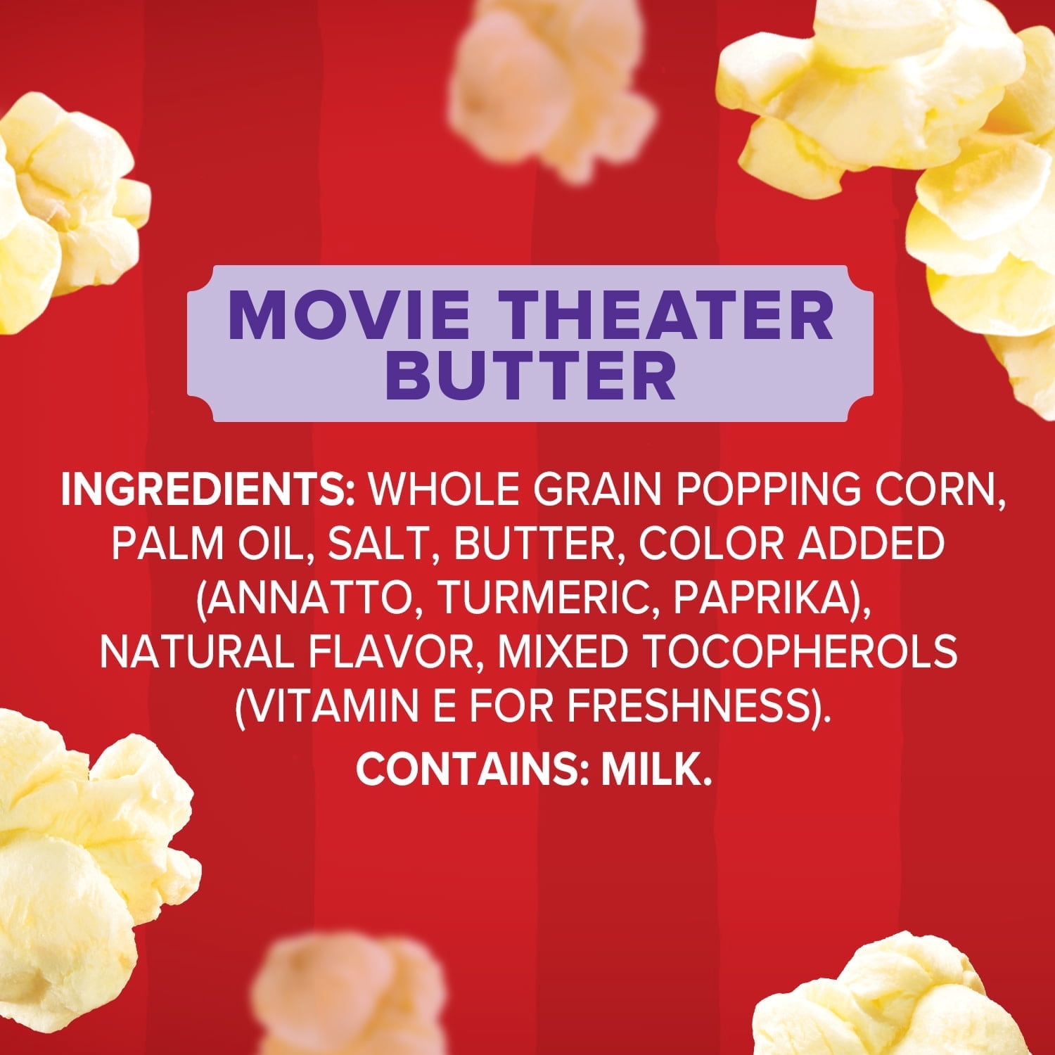 4 Pack Of Orville Redenbacher’s Movie Theater Butter Microwave Popcorn – 3.29 oz Tub, Real-Butter Taste, With Olive Green Bowl By ValueNest