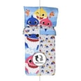 thumbnail image 3 of Baby Shark Toddler Bedding Sheet Set 3 Piece Set for Kids with Reversible Comforter, 3 of 9