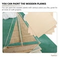 thumbnail image 3 of RENACLIPY Rectangle Wooden Slices Beige Unfinished Wood Planks for DIY Handcrafts 10Pcs, 3 of 8