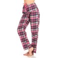 thumbnail image 2 of Womens Flannel Pajama Pants, Long Novelty Cotton Pj Bottoms, 2 of 7