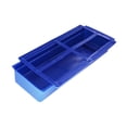 thumbnail image 2 of Voxware Under Desk Drawer Sewing Machine Organizer Sliding Drawer Storage Box Accessories Under Desk Drawer Slide out Container PP Material Suitable for Office Table Home Dresser 26.3cmx13.3cm, 2 of 8