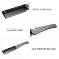thumbnail image 3 of Peahefy Folding Pocket Moustache Shaping Comb Stainless Steel Round Comb Teeth Beard Comb ,Beard Comb, Portable Beard Comb, 3 of 8