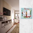 thumbnail image 5 of Yayeee Rocker Switch Wall Plate 2-Gang 4.7"x4.6" Home Decorative Outlet Cover, Orange Floral Tomatoes, 5 of 6
