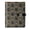 Vintage Black Cats, variant on DIY Winged Skull Printed Microfiber Leather Notebook 9.2x6.7" Refillable Binder Journal with Pen Loop&Pockets 100 Sheets