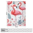 thumbnail image 4 of HENGT RHF Flamingo Gifts for Women Fuzzy Blanket, Plush Blanket,Fluffy Blanket,Bed Throw Blanket Gifts for Girls Cozy Gifts for Men, Kids Blanket,Bedroom Decor (Throw),Pink, 4 of 6