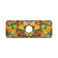 thumbnail image 7 of Yayeee Faucet Mat for Kitchen Sink 14.7" Diatomite Long Splash Guard Pad, Retro Autumn Leaves, 7 of 7