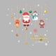 thumbnail image 5 of 5 adhesivos navideños para ventanas, copos de nieve navideños, adornos reutilizables para ventanas navideñas, suministros para fiestas DIY (estilo2), 5 of 5