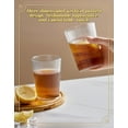 thumbnail image 4 of RUseeN Transparently PET Water Glasses, Water Glasses Set of 4, Stackable Glasses, Toothbrush Cup, Bathroom Accessories，Can Be Placed In The Dishwasher for Cleaning, Transparent, 4 of 7