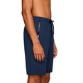 thumbnail image 4 of Besolor Plus Size Athletic Shorts for Men Wide Leg Elastic Waist Drawstring Casual Quick Dry Workout Running Shorts with Zipper Pocket(Large,Blue), 4 of 4