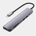 thumbnail image 5 of 7-in-1 USB-C Hub with 4K60Hz HDMI - USB to HDMI Adapter with SD/TF Card Reader & PD Charging, Multiport Docking Station for Laptop/PC/MacBook, 5 of 5