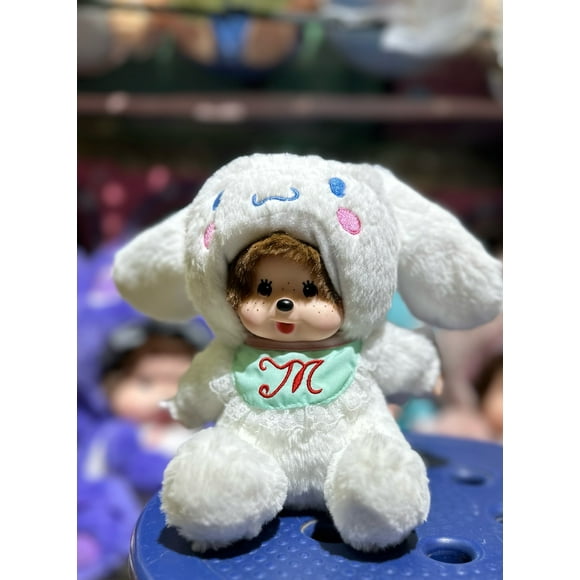 Poupée en Peluche Monchhichi Dessin Animé Kawaii Mignonne Douce Jouet en Peluche pour Enfants 20cm Cadeau de Noël Anniversaire Meilleur Cadeau pour Amis Enfants Adultes