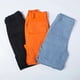thumbnail image 5 of Pantalones casuales de cintura alta con bolsillos tridimensionales sueltos y de moda para mujer, estilo novio, primavera y otoño, cubrepiés combinados, 5 of 6