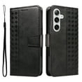thumbnail image 3 of Designed for Samsung Galaxy S25 Case Wallet, Men Women Flip Folio Cover with PU Leather Stand Credit Card Holders Slots Wrist Strap Magnetic Phone Case for Samsung Galaxy S25, Black, 3 of 10