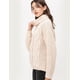 thumbnail image 3 of Suéter tejido grueso cuello alto AMAD Casual para mujer Talla L, 3 of 5