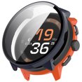thumbnail image 4 of XiHAMA Hard PC Case with Tempered Glass Screen Protector Compatible with SUUNTO RUN 48.4mm, Blue, 4 of 9
