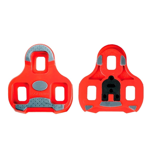 Placas LOOK Ruta KEO GRIP 9 Roja