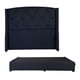 thumbnail image 1 of Box Base Cama King Size + Cabecera Zefyr Azul, 1 of 8