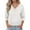 White, variant on Women's Solid Color V-Neck Knit Sweater, Lightweight Long Sleeve Pullover Top, Cozy Casual Fall Outfit 2025, Simple and Elegant Loose Fit Tops for Daily Wear Beige L