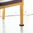 thumbnail image 1 of WASHWEPE 4Ud Tapones Para Muebles Marrón Correctores De Ruido Y Protecciones Para Suelos, 1 of 6