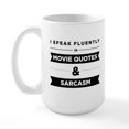 thumbnail image 2 of CafePress - Movie Quotes And Sarcasm Large Mug - 15 oz Ceramic Large White Novelty Mug, 2 of 6