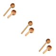 thumbnail image 4 of Goriertaly 2pieces Food Grade Walnut Wooden Spoon For Easy Cleaning Precise Measuring Beech 3Set, 4 of 6