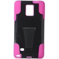 thumbnail image 1 of HR Wireless Samsung Note 4 T-Stand Cover - Retail Packaging - Black/Hot Pink, 1 of 3