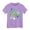 Light Purple, variant on Girl Easter T Shirts Round Neck Tops Short Sleeve Shirts Bunny Prints Tee Lovely Playsuit 4-5 Years Light Purple