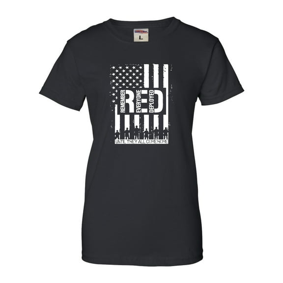 Womens Remember Everyone Deployed RED Friday T-Shirt
