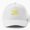 White, variant on Daddy Bee Baseball Hat, Beekeeping Dad Family Design, Classic Everyday Gift Style Cap