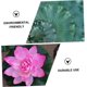 thumbnail image 2 of Hoja de loto simulada YONGSHENG Decoración al aire libre Plantas de imitación Hojas de loto artificiales, 2 of 5