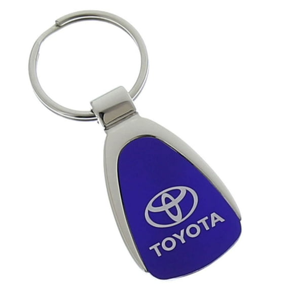 Toyota Blue Tear Drop Key Chain