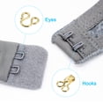 thumbnail image 5 of 50pcs Sewing Hook and Eye Closure for Clothing Bra Jacket Hooks Replacement Sewing Craft, Golden, 5 of 6