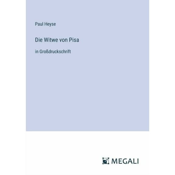 Die Witwe von Pisa (Paperback)