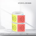 thumbnail image 1 of Marklife P50 Label Paper Roll Compatible Phomemo M110 M220 M112 M220 Thermal Printer White Transparent Laser Self Adhesive Label 24-24mm Color, 1 of 6