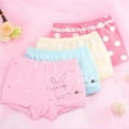 thumbnail image 4 of Culottes Culottes Garçonnes en Coton Doux 4 Pcs pour Filles, 4 of 10