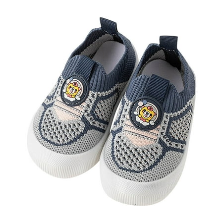 

Kureaily Toddler Girls Boys Sneakers Board Shoes Summer Mesh Surface Breathable Shoes Light Soft Soled Walking Shoes 6-12 Months