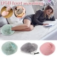 thumbnail image 1 of Vaidha Foot Heated Warmer Slippers Portable Feet Warmers With Heating Pad, 1 of 6