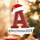 thumbnail image 1 of Adornos navideños, adornos navideños, regalos navideños, 26 letras, decoración para árbol de Navidad, adornos colgantes para árbol de Navidad, adornos navideños personalizados, decoración navideña, de, 1 of 6