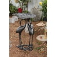 thumbnail image 6 of Innova Double Heron Lily Pad Bird Bath, 6 of 6