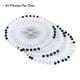 thumbnail image 4 of Uxcell Alfileres de Costura Rectos con Cabeza de Perla Redonda para Manualidades DIY, Paquete de 960 en Negro y Blanco, 4 of 5