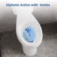 thumbnail image 5 of Two-Piece Elongated Toilet 21" Extra Tall Height, 12" Rough-In, Powerful 1.28 GPF Siphonic Flush, Quiet Soft Close Seat, Comfort Height Bathroom Toilet for Elderly, Adults & Mobility Support, White, 5 of 6
